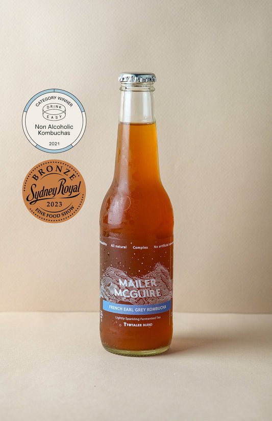 French Earl Grey Kombucha | Case of 12 x 275ml